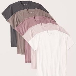 A&F 5-Pack Essential Tee